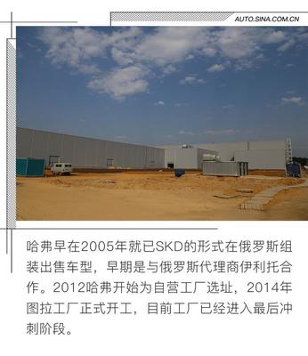 迈向国际化 莫斯科车展哈弗F7实拍与图拉工厂参观记